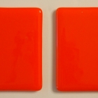 Orange coasters - SOLD