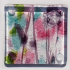 Green & Pink coaster - SOLD