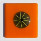 Orange shell accent tile - SOLD