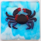 Purple Shore Crab Tile - SOLD