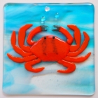 Dungeness Crab Tile - SOLD