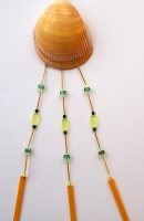 Giant Yellow Cockle wind chime