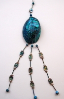 Small Abalone wind chime with shells - SOLD