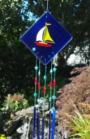 Sailboat wind chime - SOLD