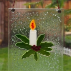 Chrismas candle panel