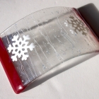 7X5" Snowflake candle bridge - SOLD