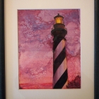 Lighthouse watercolor