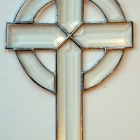 Hanging beveled Cross - SOLD