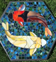 Koi Stepping stone #1 - SOLD